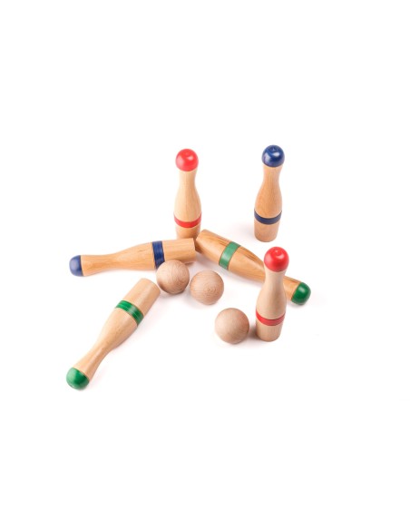 Joc de bitlles amb xarxa