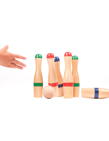 Juego de bolos con red