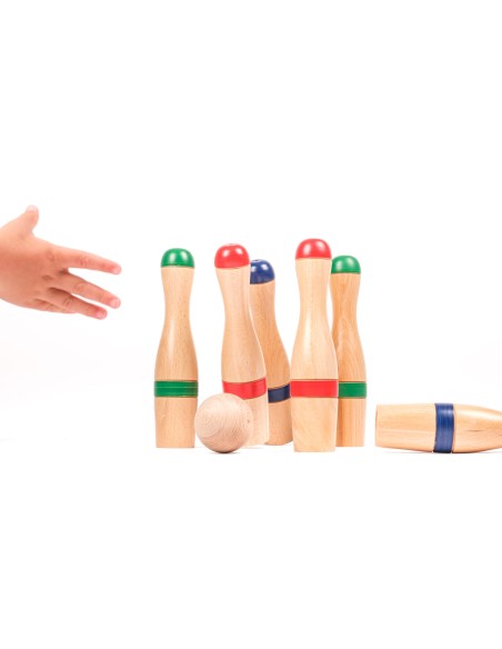 Juego de bolos con red