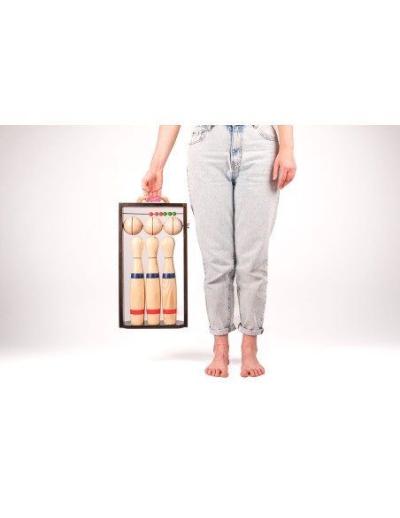 Joc de bitlles super amb marcador