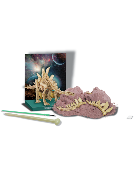 Dinosaure Stegosaurus - Joc d'excavació