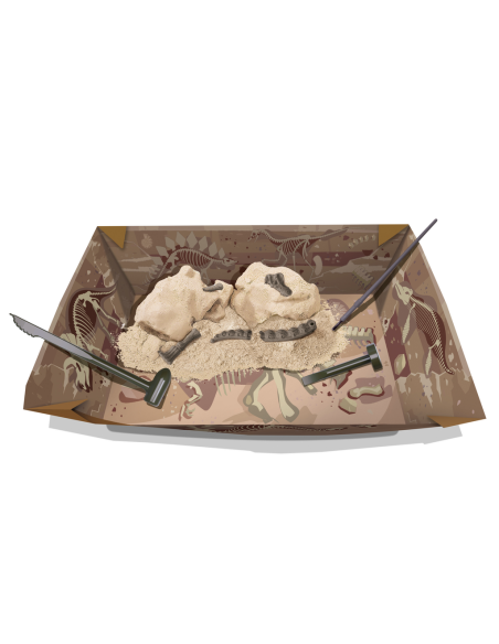 Dinosaure Brachiosaurus - Joc d'excavació