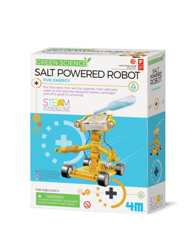 Robot que funciona amb Sal