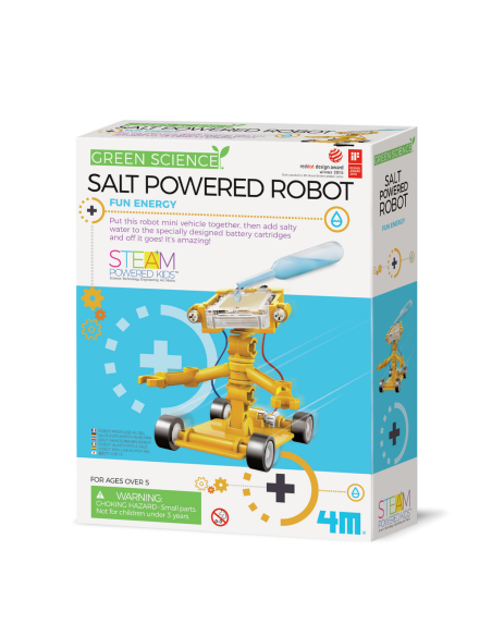 Robot que funciona amb Sal