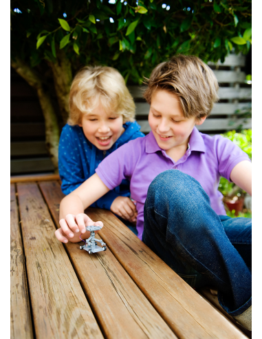 Robot que funciona amb Sal