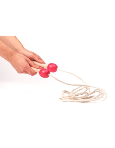 Corda de saltar de fusta 2 metres