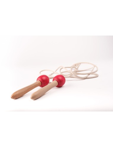 Corda de saltar de fusta 2 metres