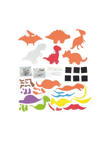 Manualitat: fer imants de dinosaures