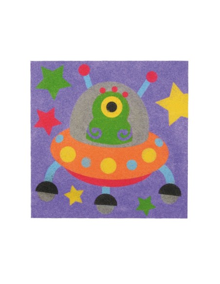 Pintar amb sorra de colors - Espai