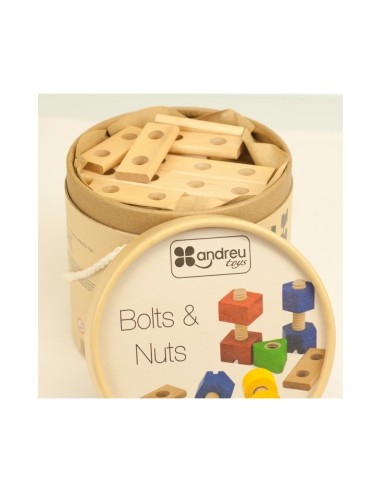 Tornillos y tuercas de juguete