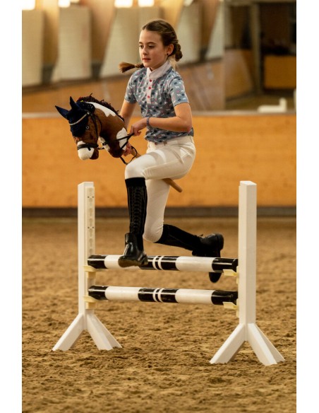 Hobby Horse - Marró i Blanc