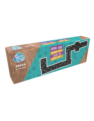 Dominó infantil de madera