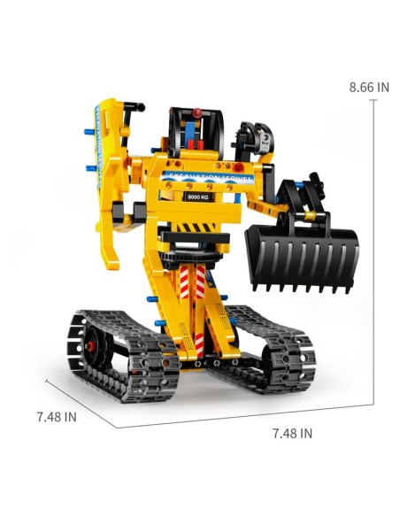 iM.Master Excavadora i Robot 2 en 1 - 342 peces