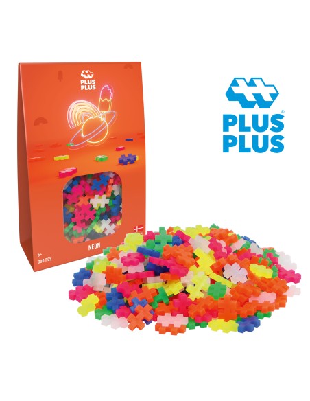 Plus-Plus Sobre Neón Mix 300 piezas
