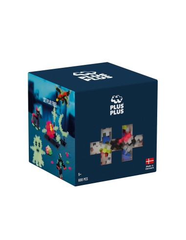Plus-Plus Cubo Brilla en la Oscuridad...