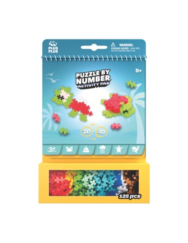 Plus-Plus Activity Pad Oceà 125 peces