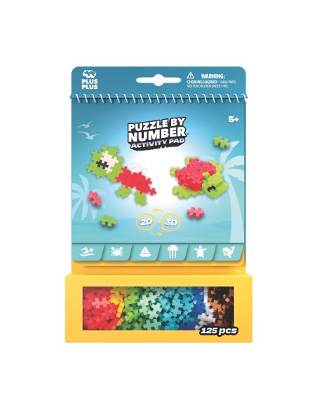 Plus-Plus Activity Pad Oceà 125 peces
