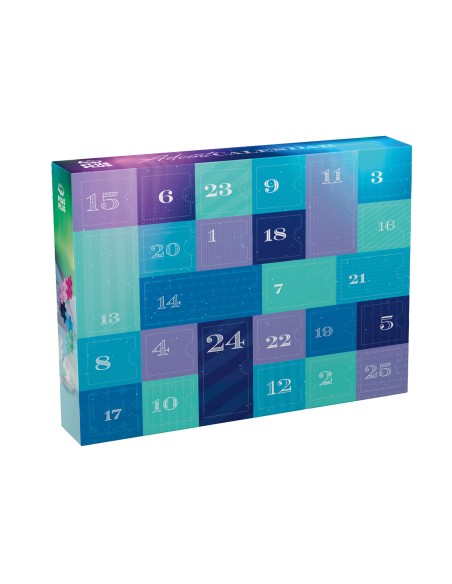 Plus-Plus Calendario de Adviento Aurora Boreal 600 piezas