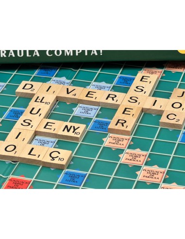 Scrabble Classic en Català de fusta