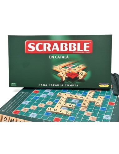 Scrabble Classic Catalán de madera