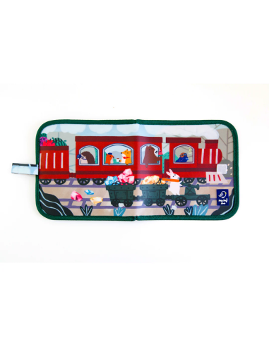 Jaq Jaq Bird Libro Pizarra - Trenes