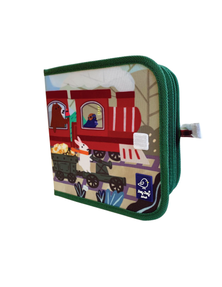 Jaq Jaq Bird Llibre Pissarra - Trens