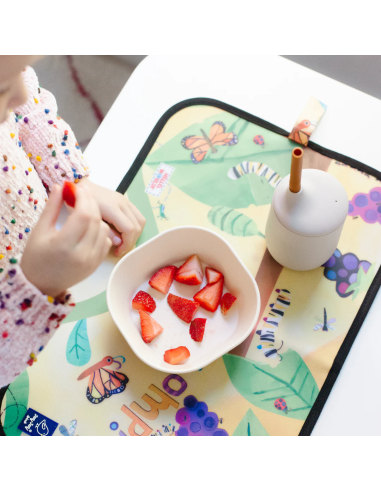 Jaq Jaq Bird Mantel Pizarra - Insectos