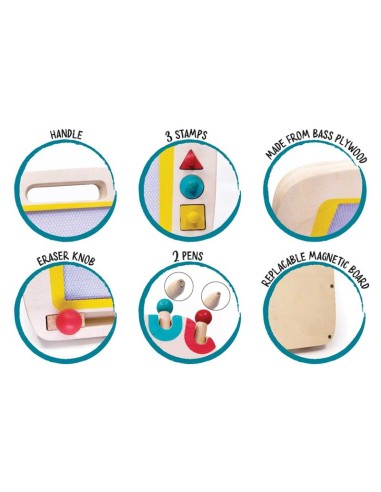 Pissarra magnètica Sketch & Draw Svoora