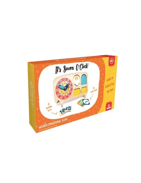 Reloj de madera It's Svoora O'Clock