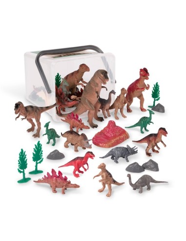 Cubo verde Dinosaurios - 60 piezas