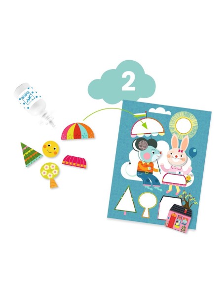 Cofre multiactividad El gato y sus amigos