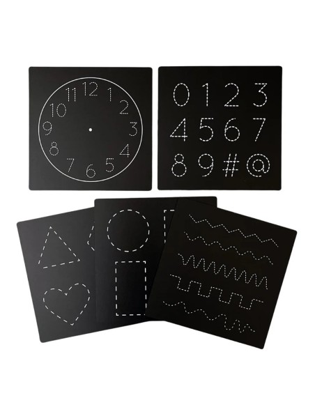 Jaq Jaq Bird Pizarras Formas y Números