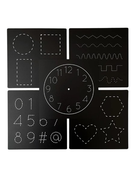 Jaq Jaq Bird Pizarras Formas y Números