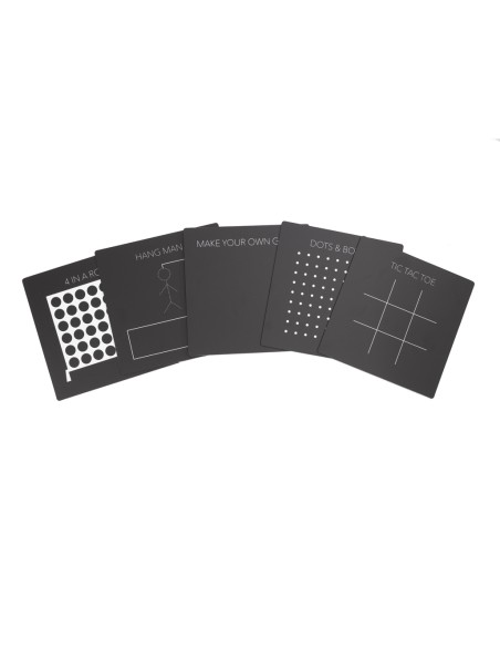 Jaq Jaq Bird Pizarras con juegos clásicos