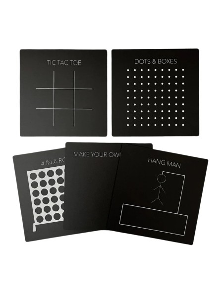 Jaq Jaq Bird Pizarras con Juegos Infantiles