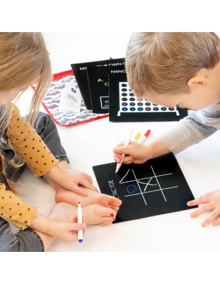 Jaq Jaq Bird Pizarras con Juegos Infantiles