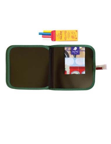 Jaq Jaq Bird Libro Pizarra - Trenes