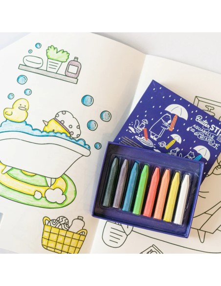 Jaq Jaq Bird Guixos ButterStix Aquarelle - Purse