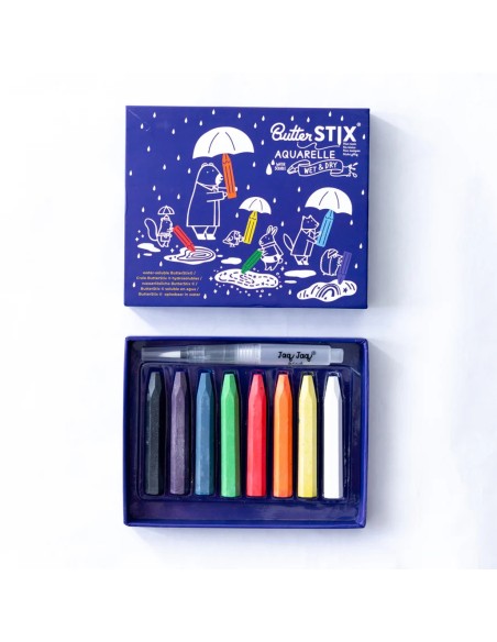 Jaq Jaq Bird Guixos ButterStix Aquarelle - Purse