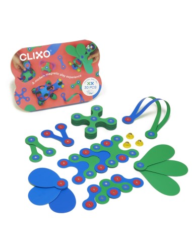 Clixo Crew Pack Blau/Verd - 30 peces