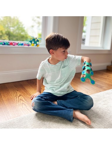 Clixo Itsy Pack Verde/Azul - 18 piezas