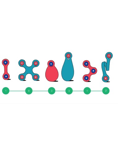 Clixo Itsy Pack Flamingo/Turquesa -...