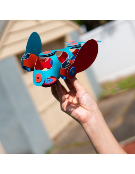 Clixo Itsy Pack Flamingo/Turquesa - 18 piezas