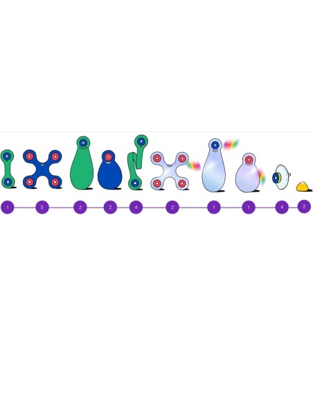 Clixo Window Pack - 24 piezas