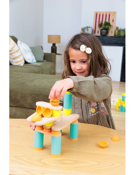 Oppi Stix 60 piezas - Juego de construcción