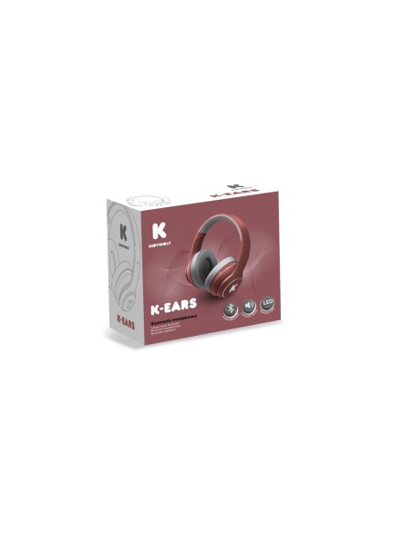 Auriculars K-Ears Bluetooth Vermell Kidywolf