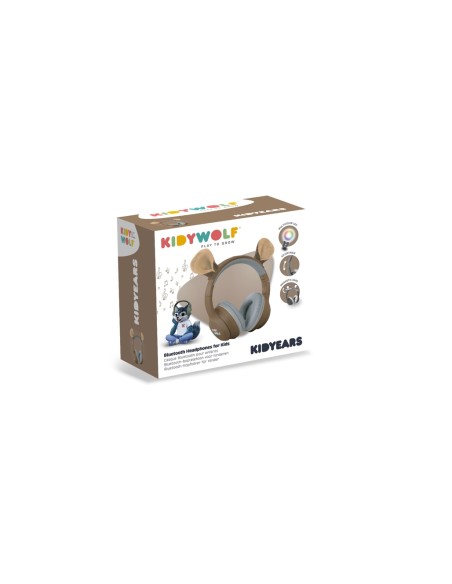 Auriculares KidyEars Bluetooth Oso Kidywolf