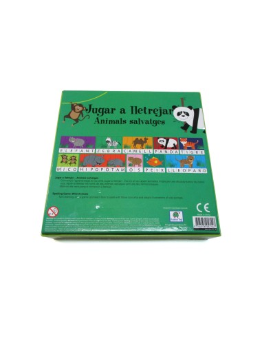 Jugar a Lletrejar Animals Salvatges -...