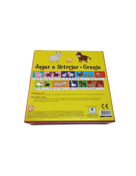 Jugar a Lletrejar Granja - Juego en catalán