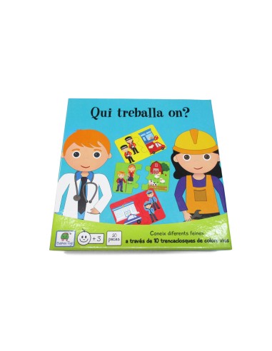 Qui treballa on? - Joc en català